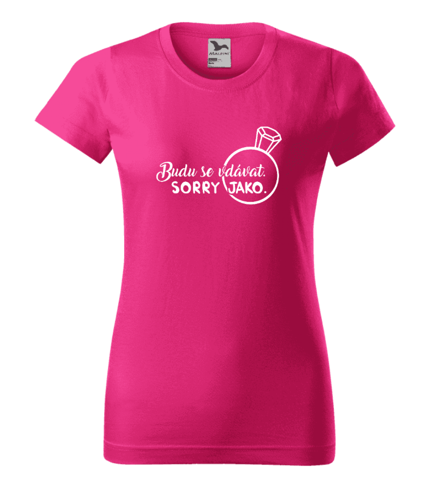 Dámské tričko Budu se vdávat. Sorry jako.