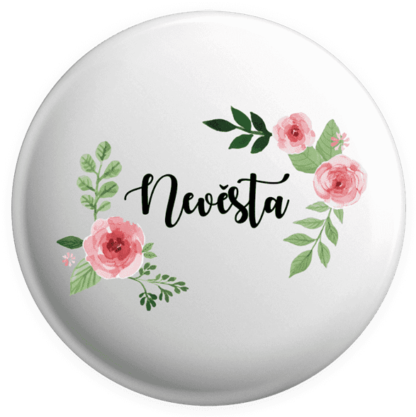 Placka Nevěsta - růže