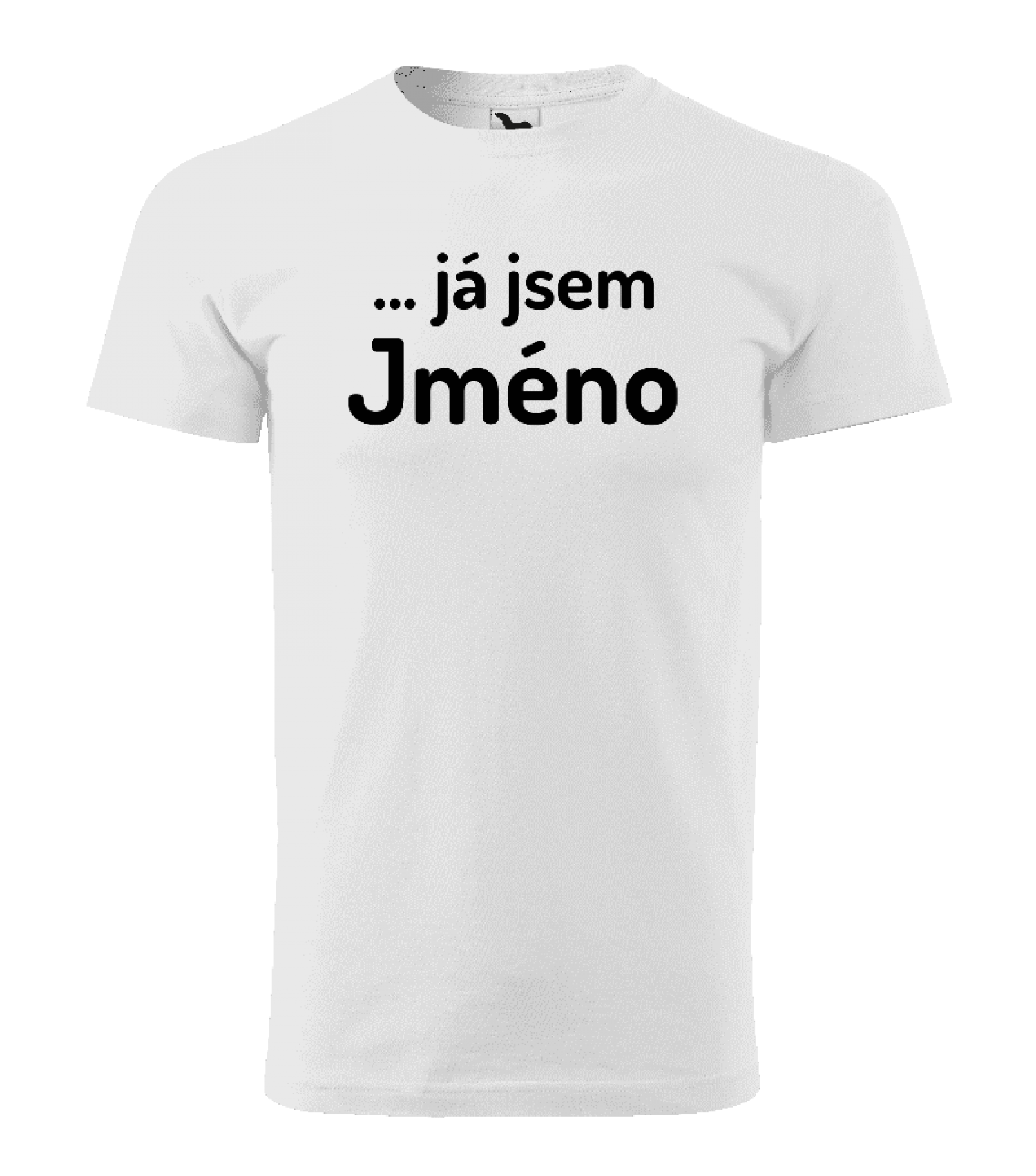 Pánské tričko ... já jsem (vlastní jméno)