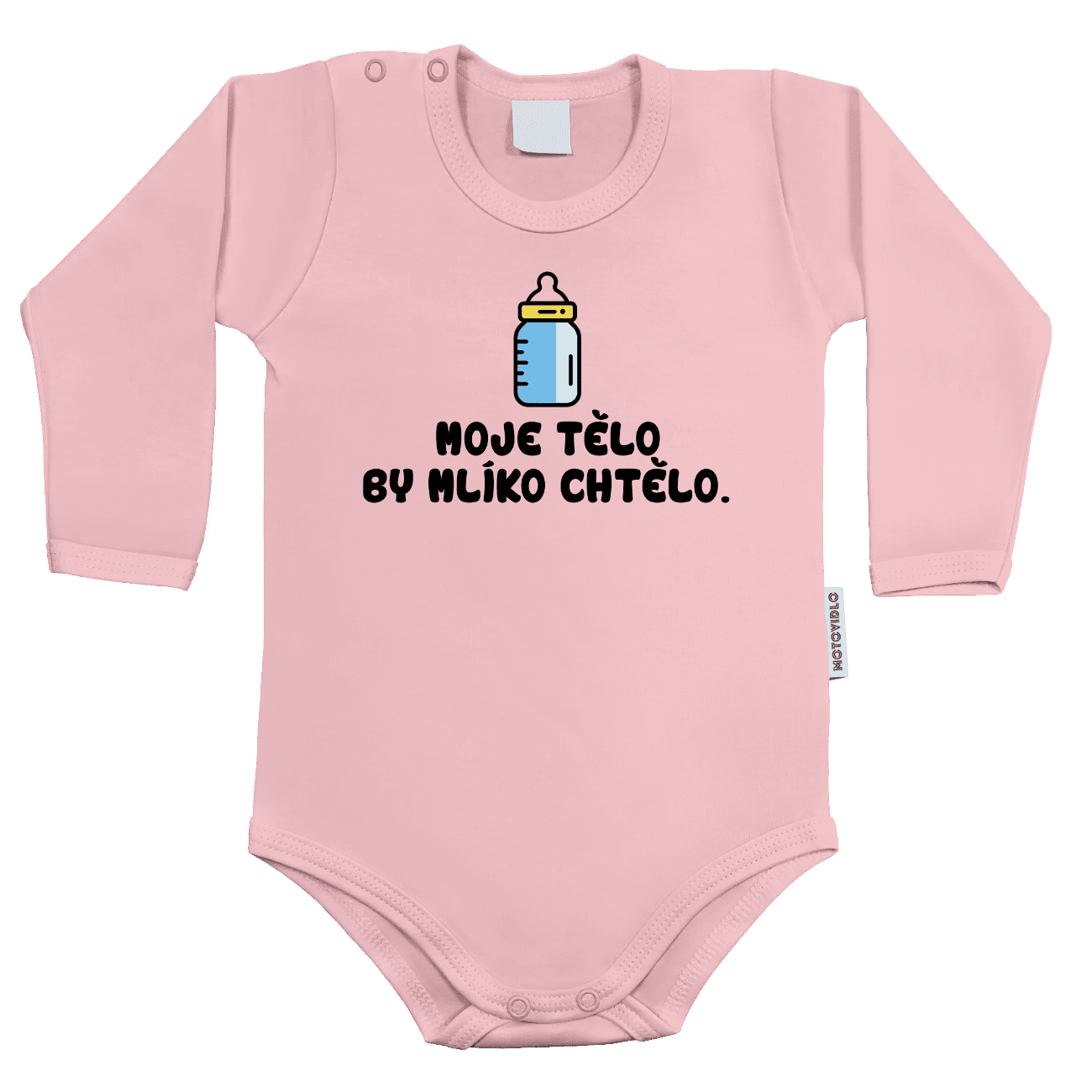 Dětské body Moje tělo by mlíko chtělo