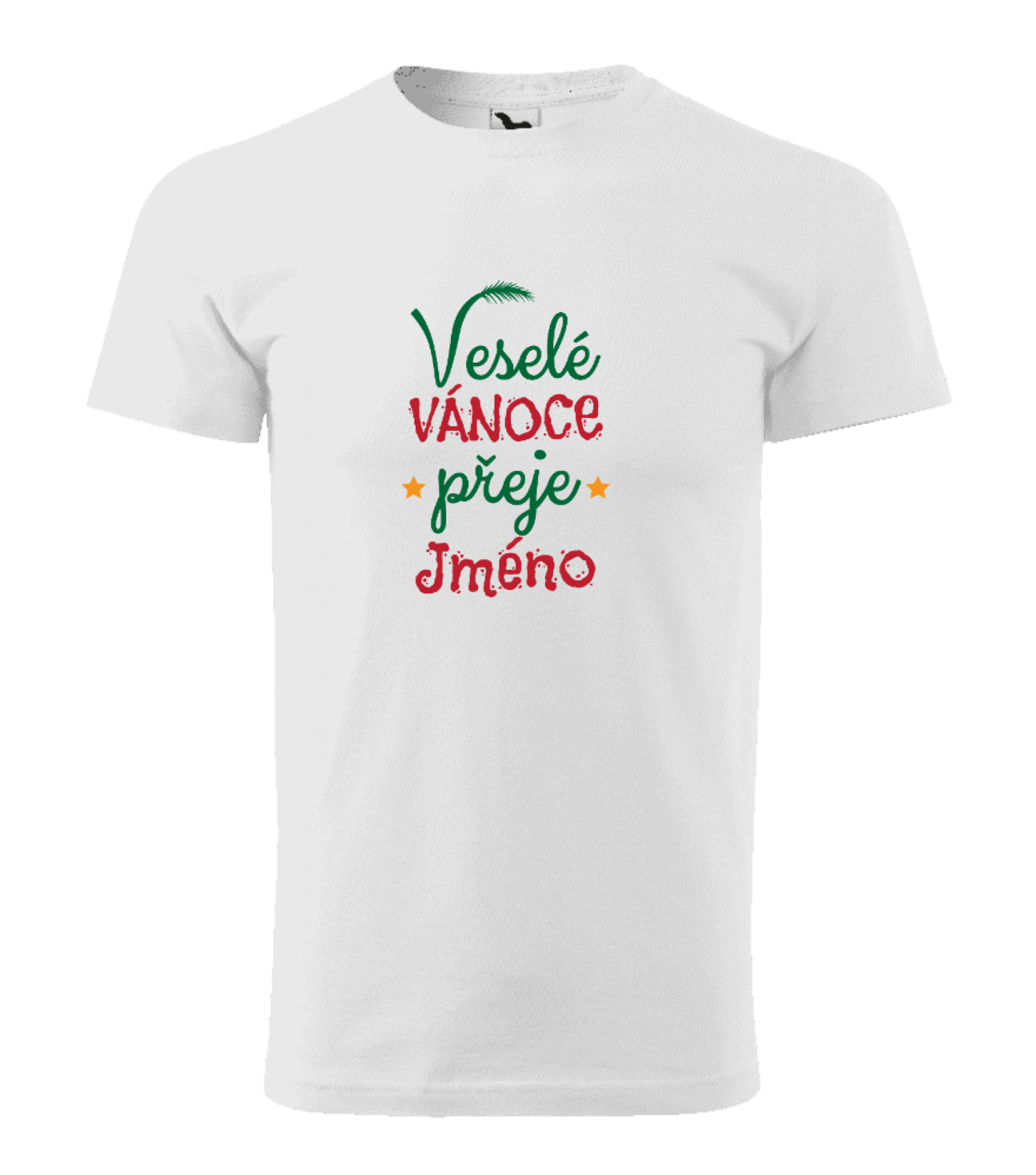 Pánské vánoční tričko Veselé Vánoce přeje