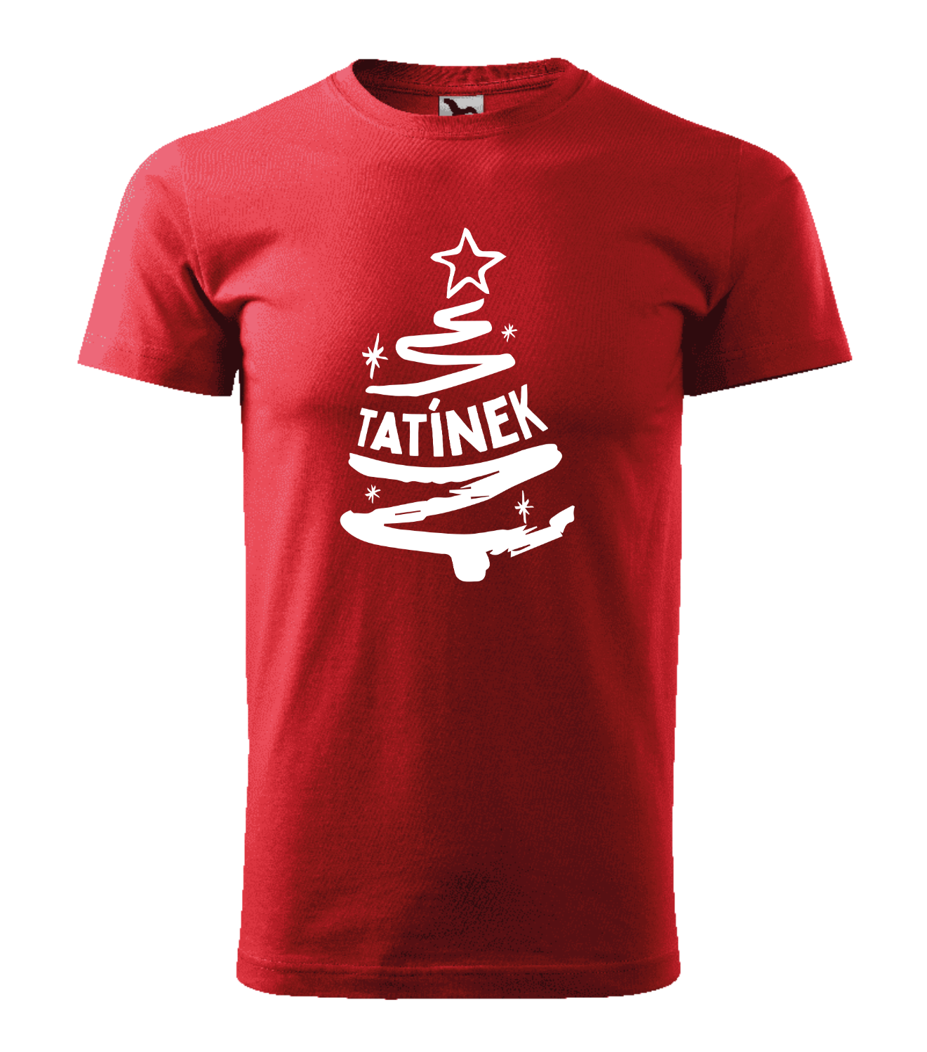 Pánské vánoční tričko Stromeček tatínek