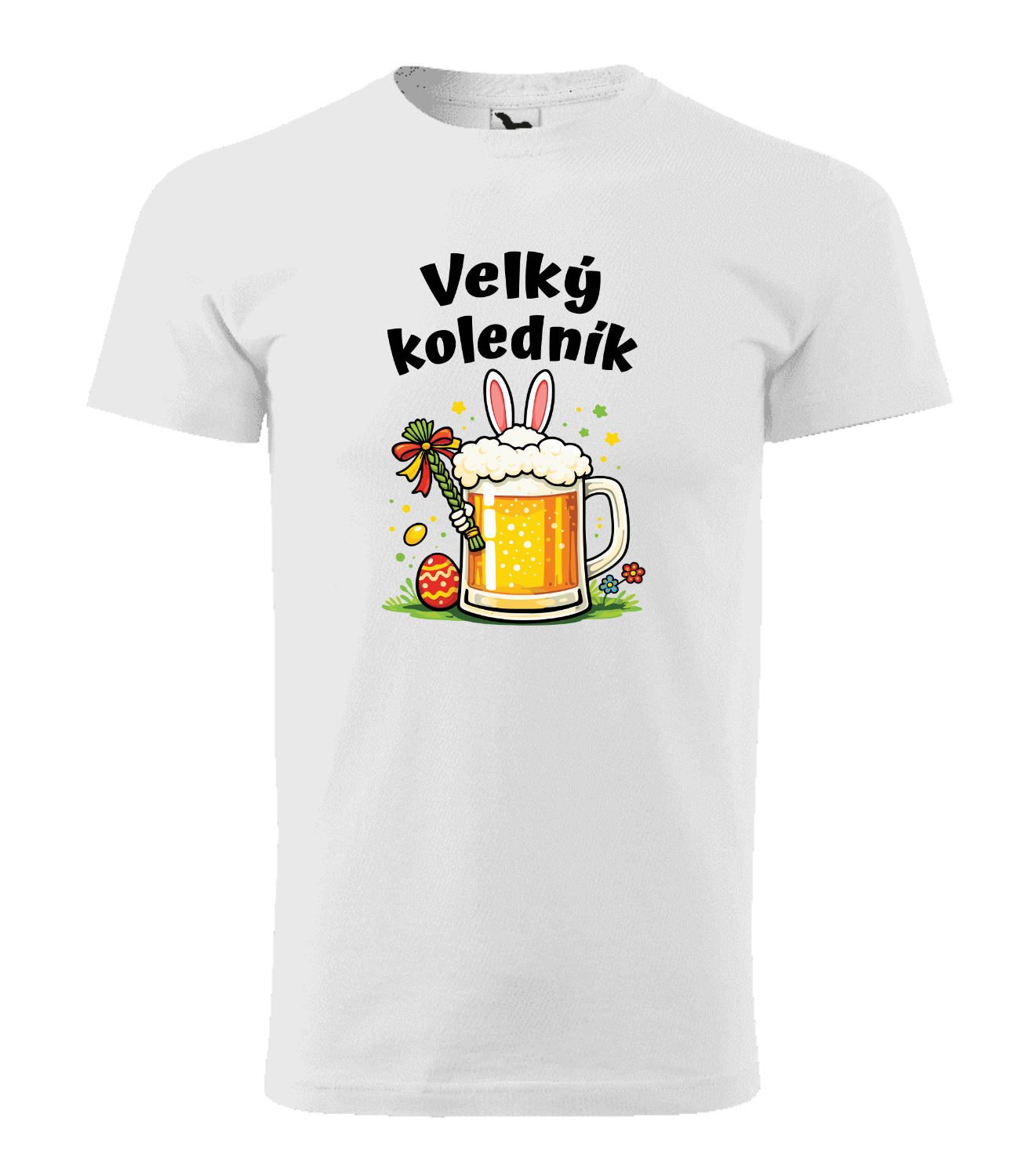Pánské velikonoční tričko Velký koledník - pivo